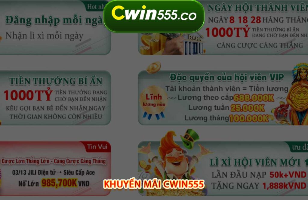 khuyến mãi cwin555